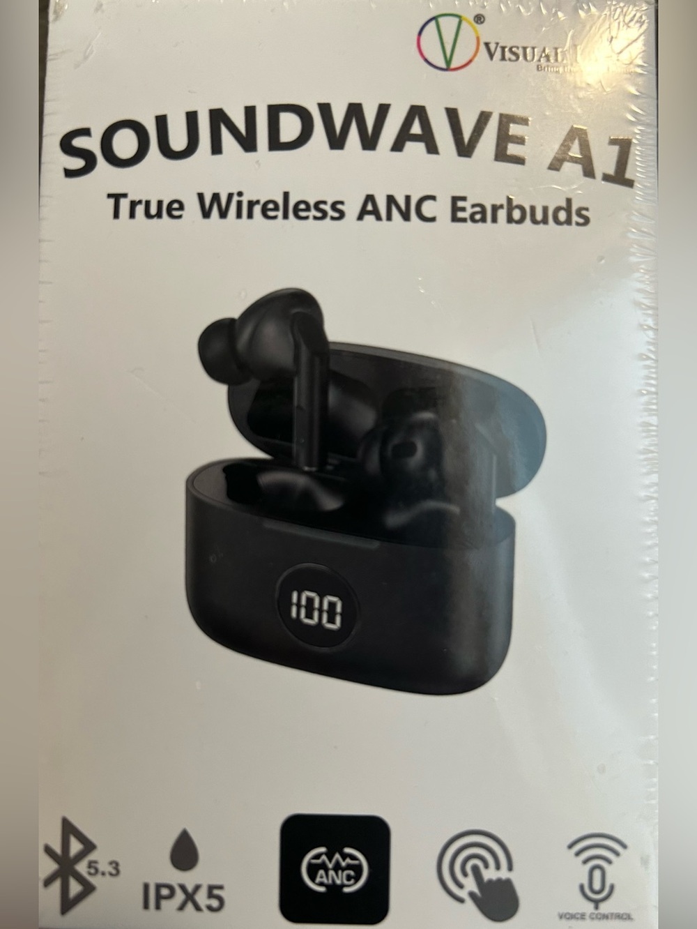 Visual Land Soundwave A1 True Wireless ANC Earbuds